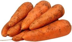 Морковь свежая